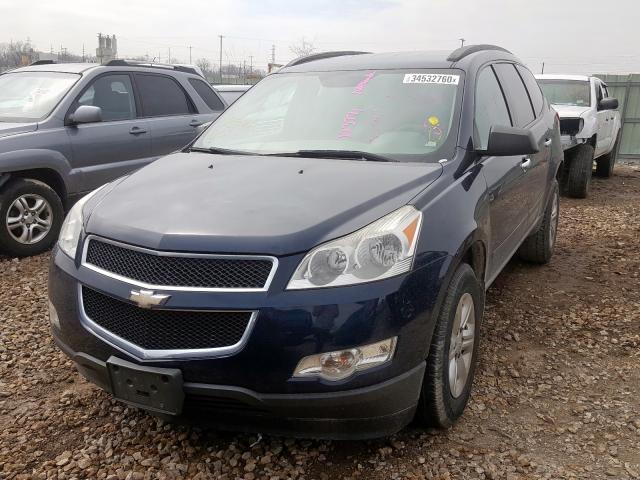 1GNKREED9BJ379429 - 2011 CHEVROLET TRAVERSE LS  photo 2