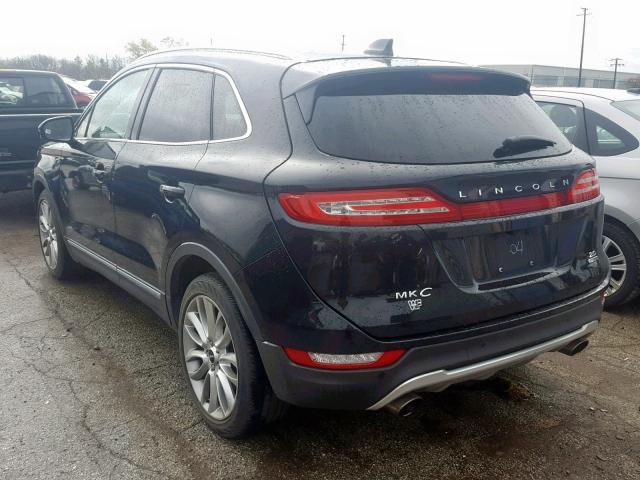 5LMCJ1A92FUJ04304 - 2015 LINCOLN MKC BLACK photo 3