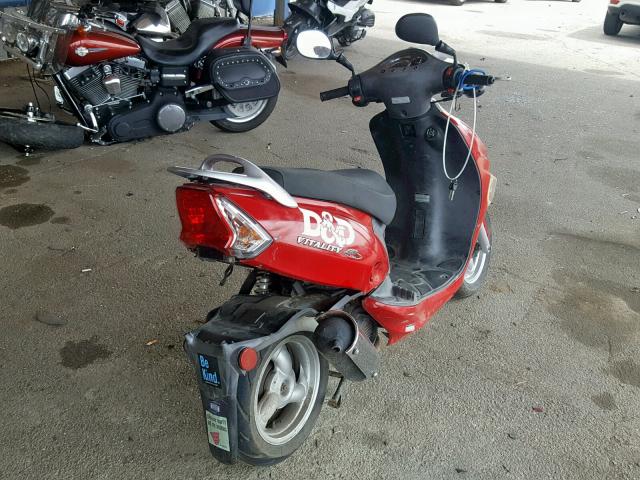 RFBU3A0485B130706 - 2005 KYMCO USA INC VITALITY 5 RED photo 4