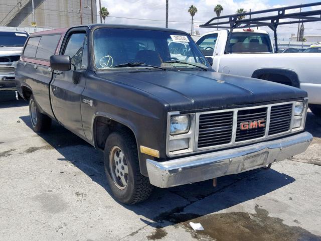 1GTDC14F8GJ531397 - 1986 GMC C1500 BLACK photo 1