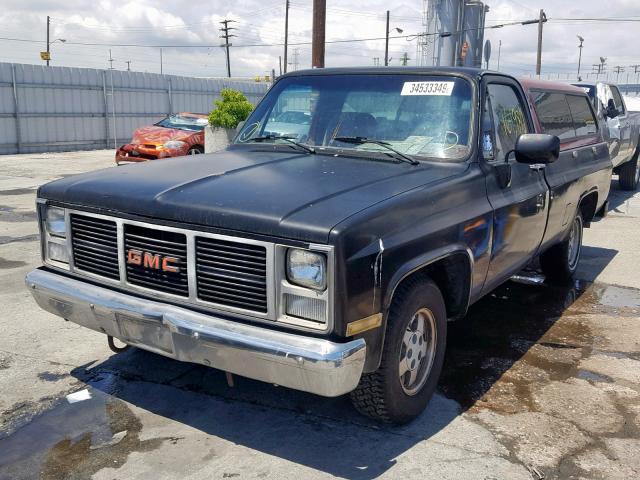 1GTDC14F8GJ531397 - 1986 GMC C1500 BLACK photo 2