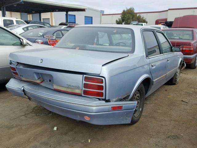 1G3AJ55M0S6319442 - 1995 OLDSMOBILE CIERA SL BLUE photo 4