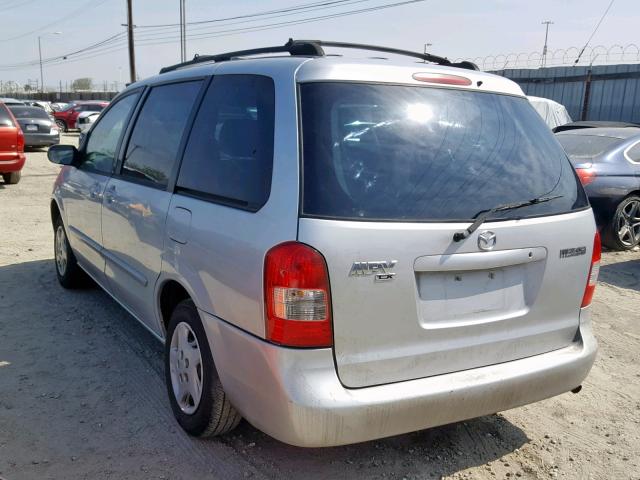 JM3LW28G7Y0127338 - 2000 MAZDA MPV WAGON SILVER photo 3