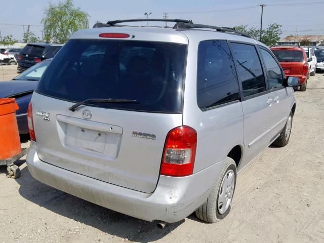 JM3LW28G7Y0127338 - 2000 MAZDA MPV WAGON SILVER photo 4