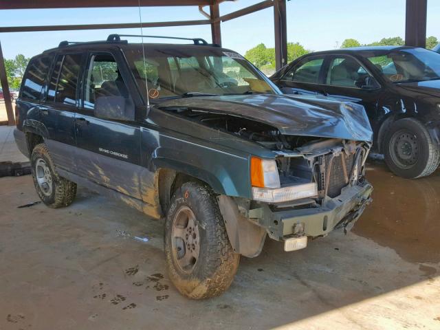 1J4GZ58S0TC218184 - 1996 JEEP GRAND CHER GREEN photo 1