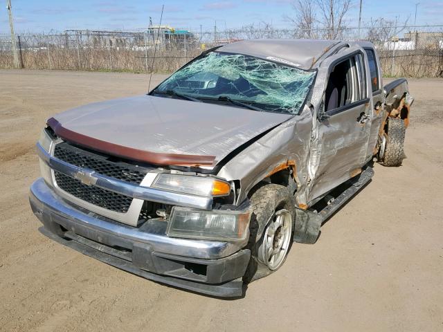 1GCDT136158129193 - 2005 CHEVROLET COLORADO BEIGE photo 2