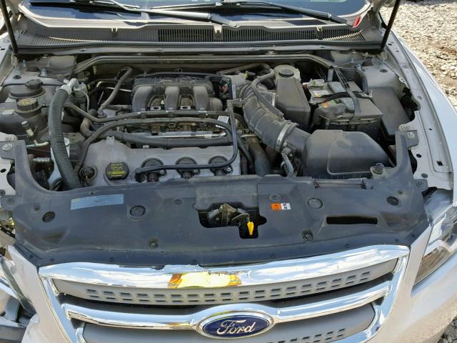 1FAHP2EW4CG123437 - 2012 FORD TAURUS SEL SILVER photo 7