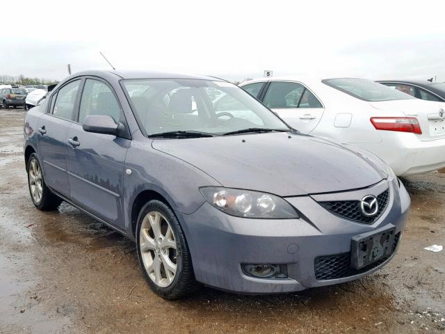 JM1BK32F991242685 - 2009 MAZDA 3 I GRAY photo 1