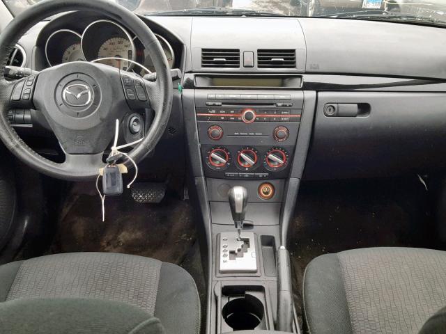 JM1BK32F991242685 - 2009 MAZDA 3 I GRAY photo 9