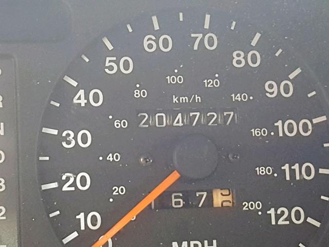 4S6CK58WXX4411117 - 1999 HONDA PASSPORT E შავი ფოტო 8