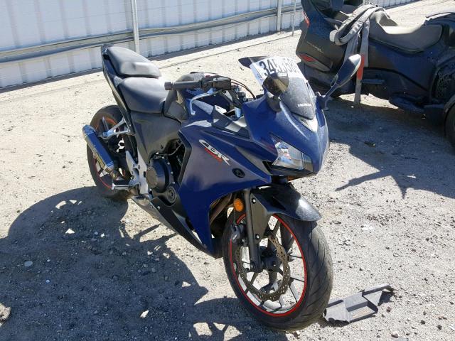 MLHPC4418D5003220 - 2013 HONDA CBR500 R BLUE photo 1