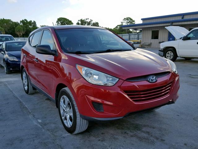 KM8JT3AB5DU765518 - 2013 HYUNDAI TUCSON GL RED photo 1