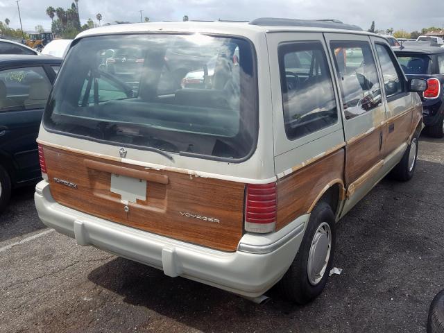 2P4GH2536PR162071 - 1993 PLYMOUTH VOYAGER  photo 4