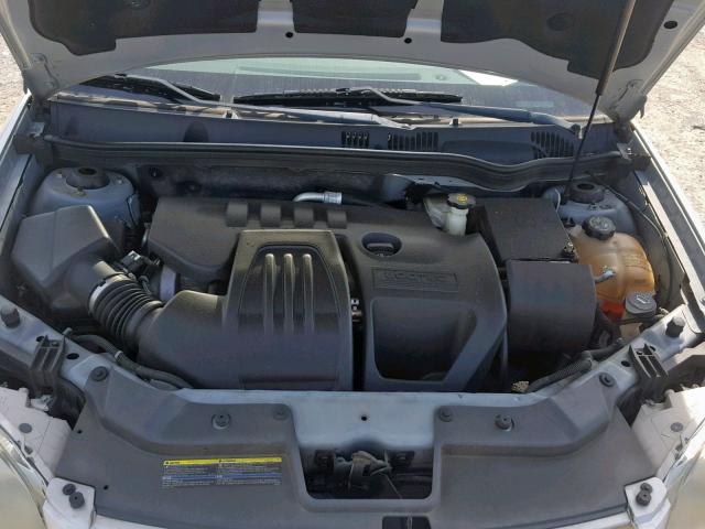 1G2AS18H497287172 - 2009 PONTIAC G5 SILVER photo 7