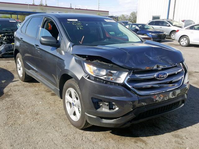 2FMPK3G99JBB40218 - 2018 FORD EDGE SE GRAY photo 1