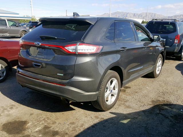 2FMPK3G99JBB40218 - 2018 FORD EDGE SE GRAY photo 4