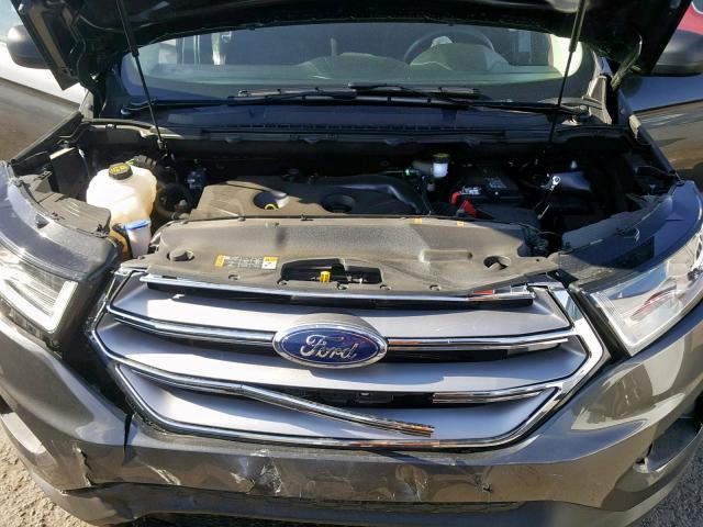 2FMPK3G99JBB40218 - 2018 FORD EDGE SE GRAY photo 7