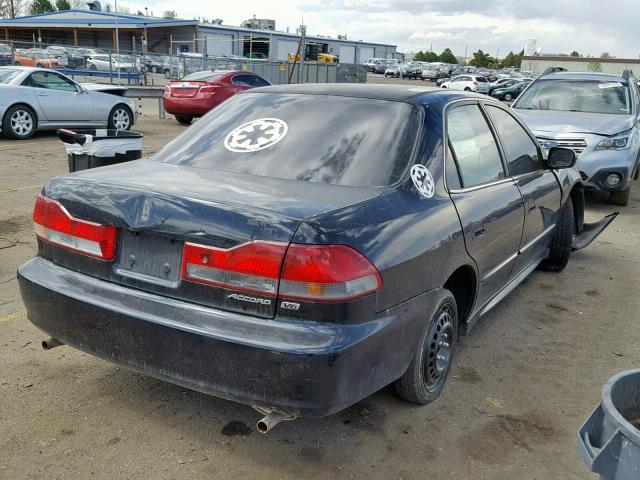 1HGCG16532A064145 - 2002 HONDA ACCORD EX BLACK photo 4