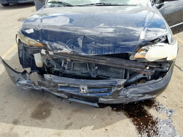 1HGCG16532A064145 - 2002 HONDA ACCORD EX BLACK photo 9