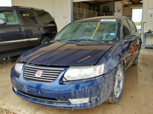 1G8AZ55F97Z175125 - 2007 SATURN ION LEVEL BLUE photo 2