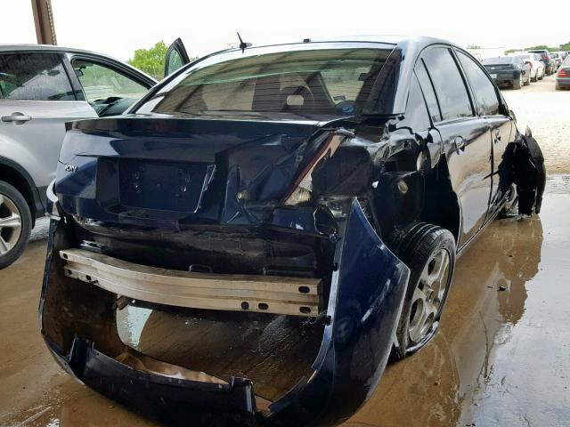 1G8AZ55F97Z175125 - 2007 SATURN ION LEVEL BLUE photo 4