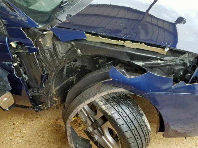 1G8AZ55F97Z175125 - 2007 SATURN ION LEVEL BLUE photo 9