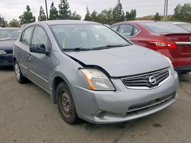 3N1AB6AP4CL679200 - 2012 NISSAN SENTRA 2.0 GRAY photo 1