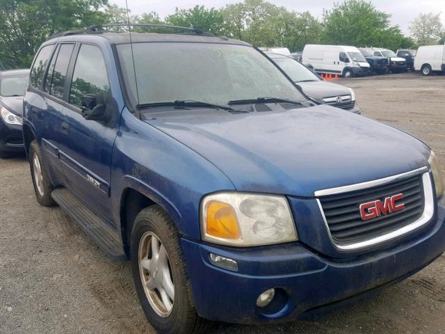 1GKDT13S652236681 - 2005 GMC ENVOY BLUE photo 1