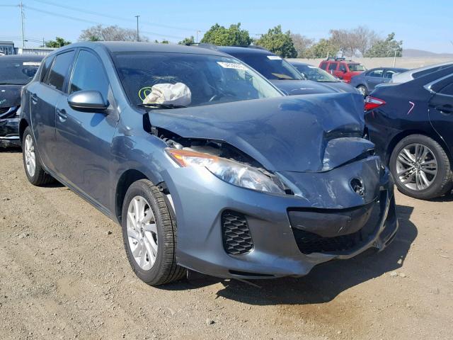 JM1BL1LP3D1792689 - 2013 MAZDA 3 I GREEN photo 1