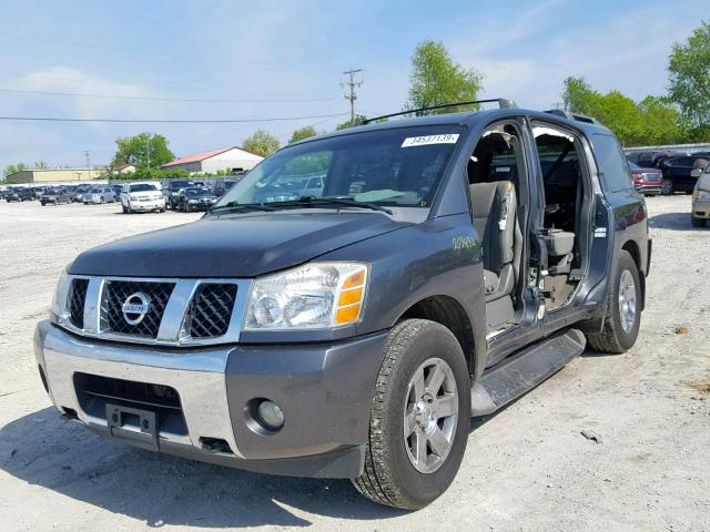 5N1BA08C17N702633 - 2007 NISSAN ARMADA SE BLACK photo 2