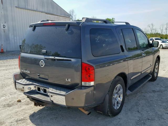 5N1BA08C17N702633 - 2007 NISSAN ARMADA SE BLACK photo 4