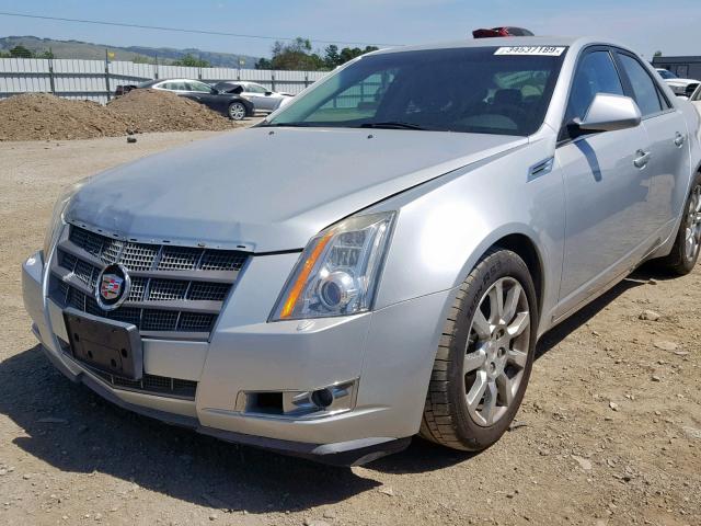 1G6DV57V690109676 - 2009 CADILLAC CTS HI FEA SILVER photo 2