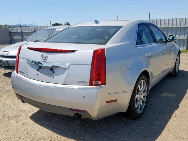 1G6DV57V690109676 - 2009 CADILLAC CTS HI FEA SILVER photo 4