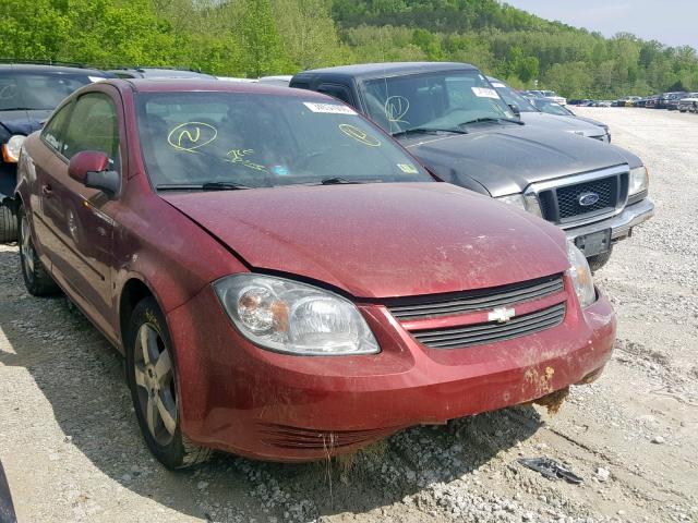 1G1AL18F687347368 - 2008 CHEVROLET COBALT LT BURGUNDY photo 1