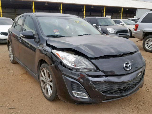 JM1BL1H66A1137003 - 2010 MAZDA 3 S BLACK photo 1