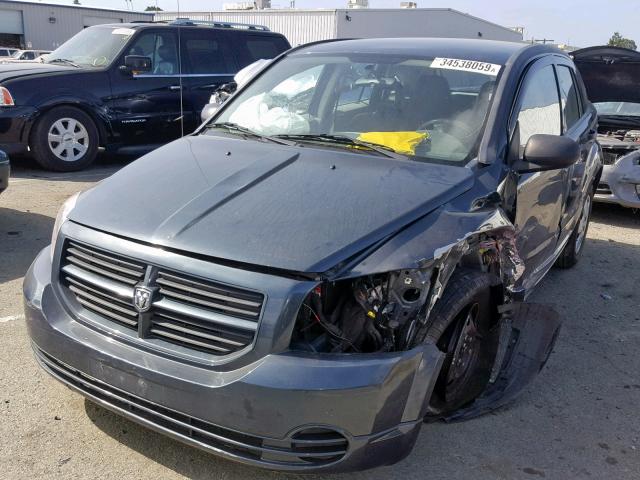 1B3HB28B07D322043 - 2007 DODGE CALIBER GRAY photo 2