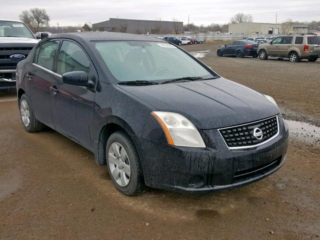 3N1AB61E78L698278 - 2008 NISSAN SENTRA 2.0 BLACK photo 1