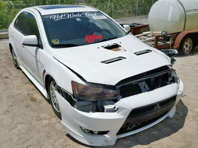 JA32X8HW9AU016668 - 2010 MITSUBISHI LANCER GTS WHITE photo 1