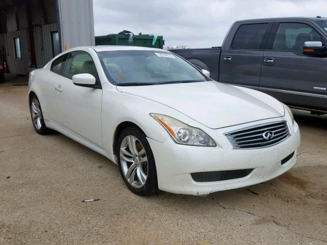 JNKCV64EX8M115103 - 2008 INFINITI G37 BASE WHITE photo 1