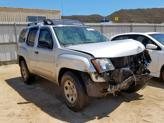 5N1AN0NU4EN813557 - 2014 NISSAN XTERRA X SILVER photo 1