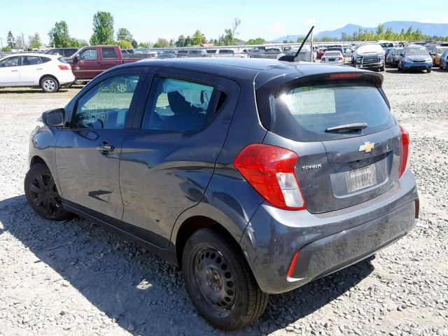 KL8CB6SA9HC839373 - 2017 CHEVROLET SPARK LS SILVER photo 3