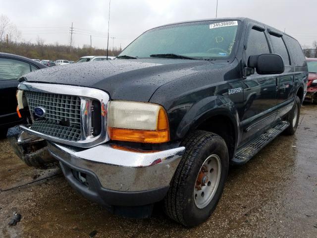 1FMNU40L4YEA38370 - 2000 FORD EXCURSION XLT  photo 2