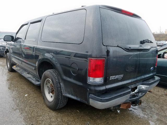 1FMNU40L4YEA38370 - 2000 FORD EXCURSION XLT  photo 3