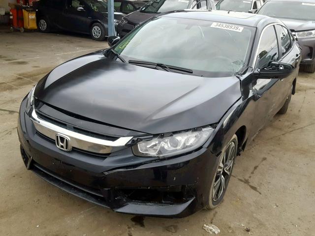 2HGFC1F70HH653013 - 2017 HONDA CIVIC EXL BLACK photo 2