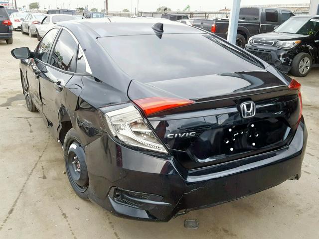 2HGFC1F70HH653013 - 2017 HONDA CIVIC EXL BLACK photo 3