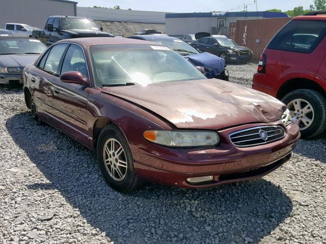 2G4WB55K2Y1182078 - 2000 BUICK REGAL LS BURGUNDY photo 1