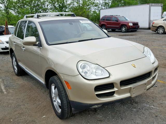 WP1AB29P94LA68178 - 2004 PORSCHE CAYENNE S GOLD photo 1