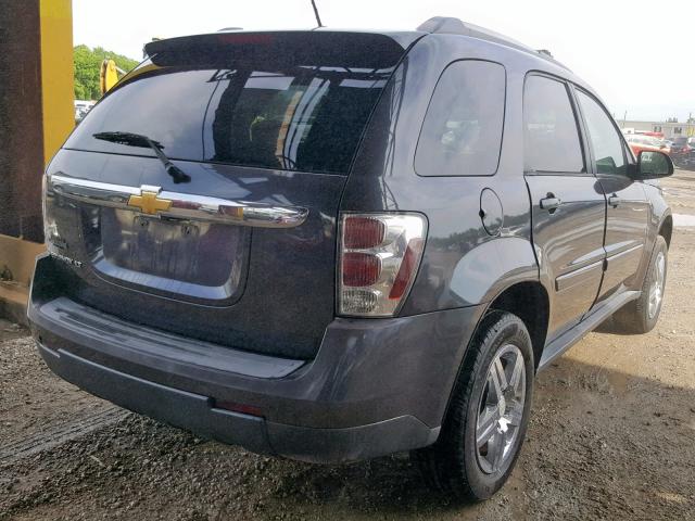 2CNDL63F376233265 - 2007 CHEVROLET EQUINOX LT GRAY photo 4