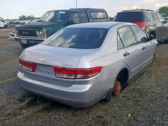 1HGCM56164A131661 - 2004 HONDA ACCORD DX SILVER photo 4