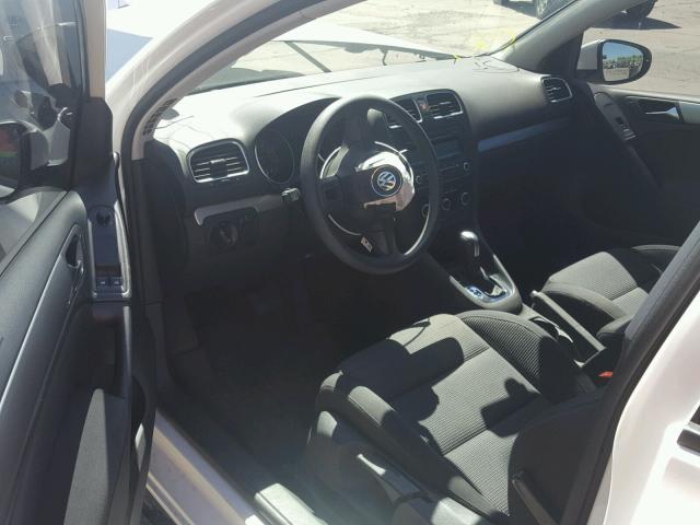WVWBB7AJ0DW033201 - 2013 VOLKSWAGEN GOLF 白色 照片 9